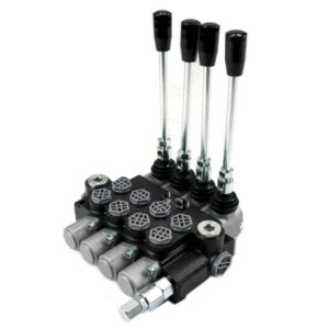 Rozdzielacz hydrauliczny 4-sekcyjny 40l voima