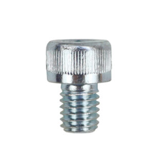 Śruba Ampułowa - Imbus Łeb Walcowy M8x10 Din912 Biały Ocynk