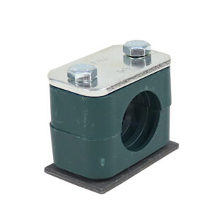 Uchwyt Polipropylenowy Pojedynczy Do Rur I Przewodów Fi-25mm Śruby Z Łbami