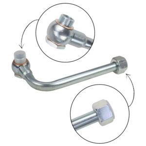 Rurka Wygięta 90 Stopni Fi-15 Z Oczkiem 18mm Długość 200mm Hydral