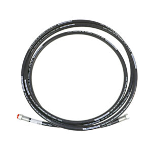 Przewód Hydrauliczny Gwint M22x1,5 Proste Płaska - Dkl L-5800mm Dn12-2sn