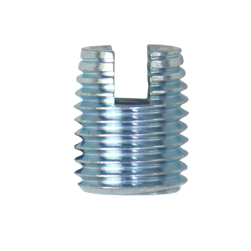 Wkładka - Tulejka Gwintowana Samogwintująca Samonacinająca Ocynk M04x8