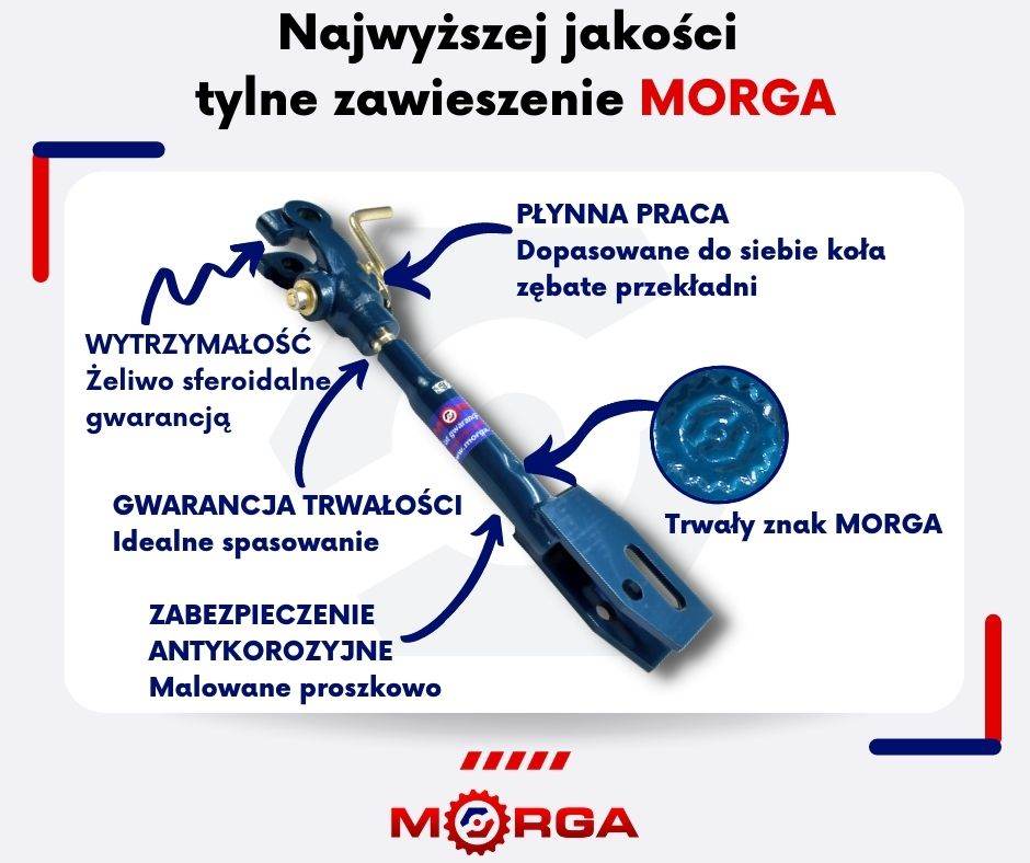 Wieszak Lewy Ursus C-360 Morga Wieszak Lewy Ursus C-360 Morga - obrazek 2