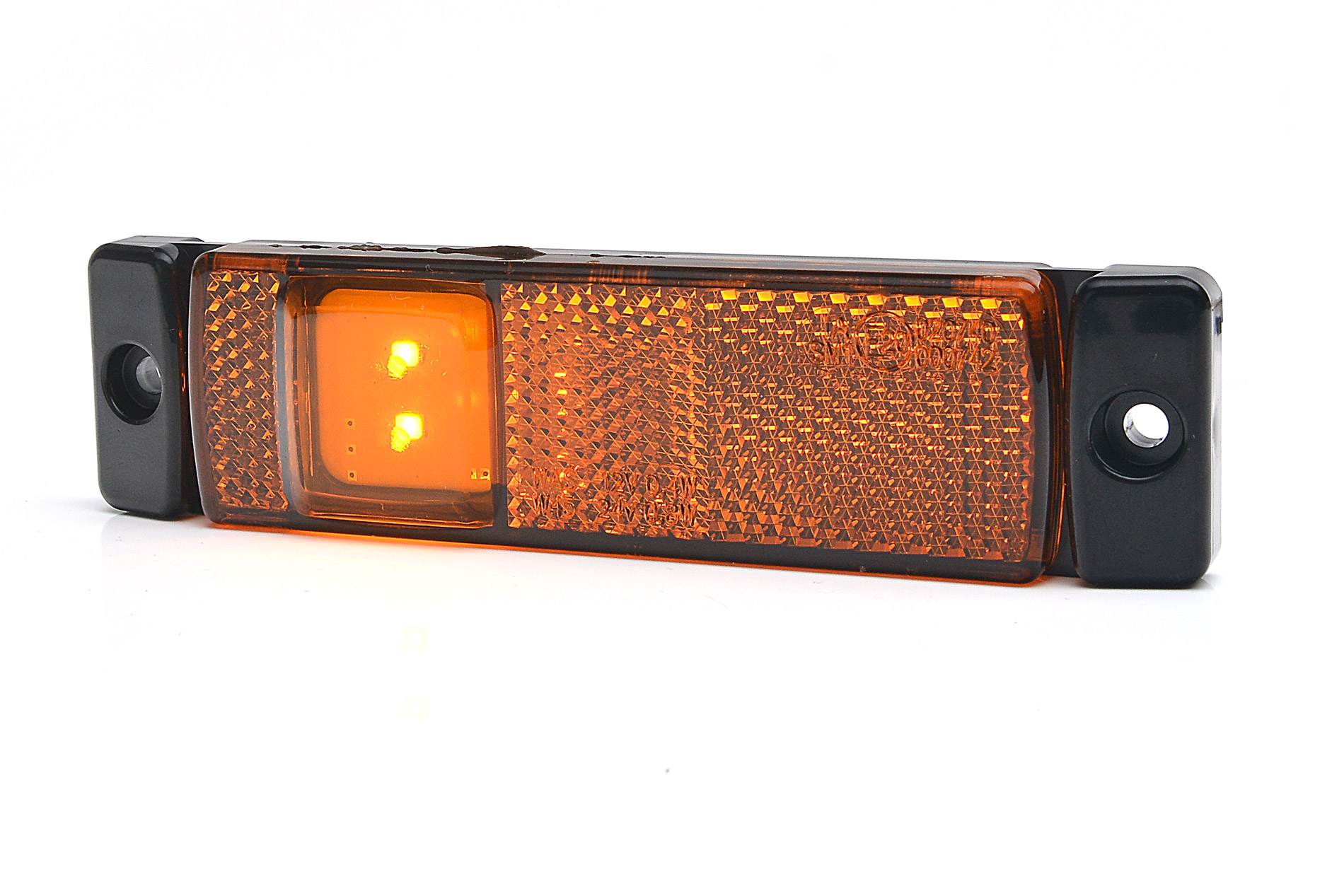 Lampa Obrysowa Pozycyjna Boczna W45s Led 12/24v Pomarańczowa