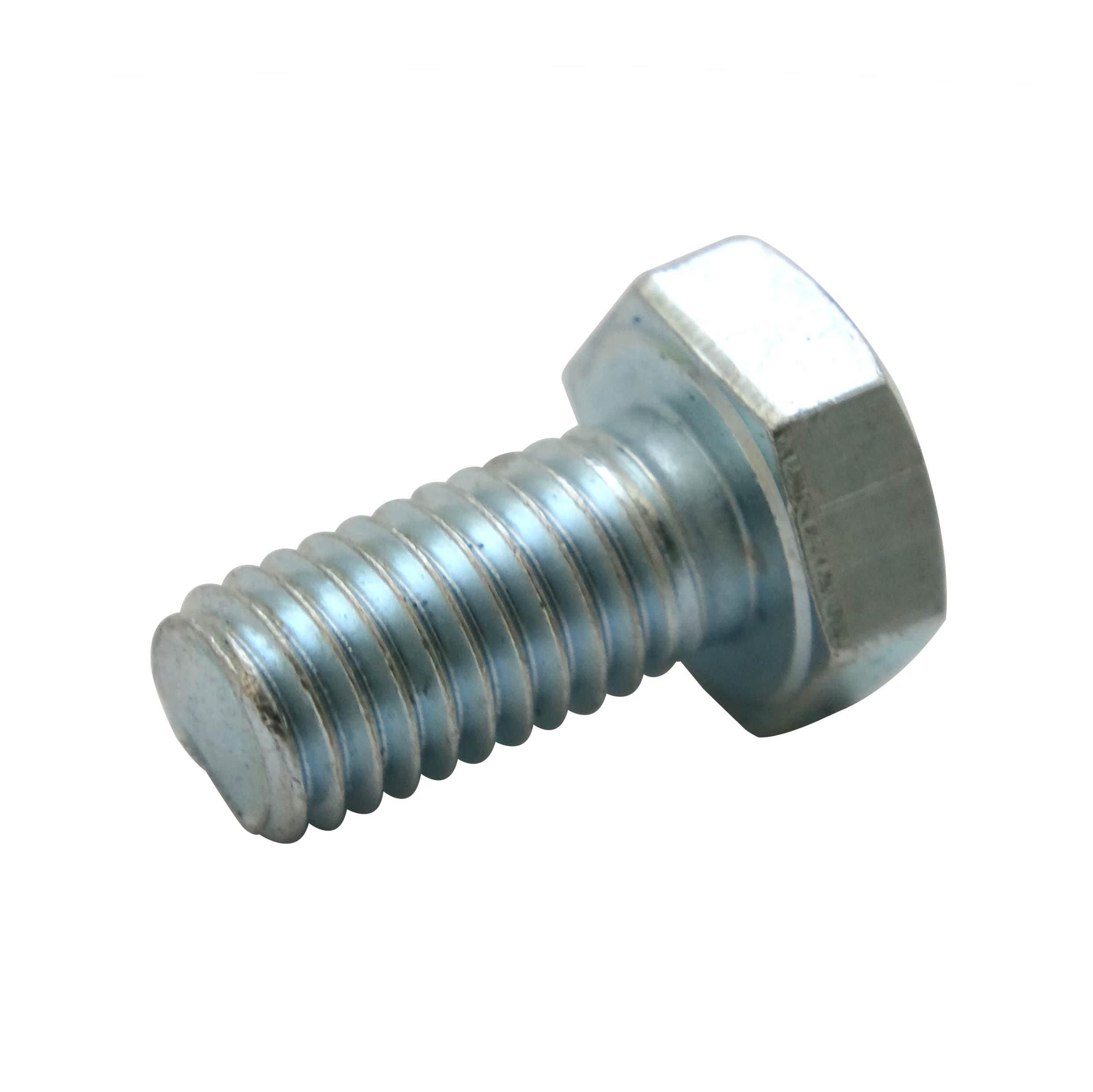 Śruba Z Łbem 6-Kątnym Pełny Gwint M8x16 Kl.5.8 Din933 Ocynk Biały Śruba Z Łbem 6-Kątnym Pełny Gwint M8x16 Kl.5.8 Din933 Ocynk Biały - obrazek 2