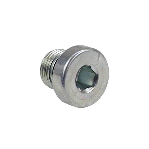 Korek Hydrauliczny Gwintowany Calowy Z Gniazdem Sześciokątnym - Imbus 1/8" - obrazek 3