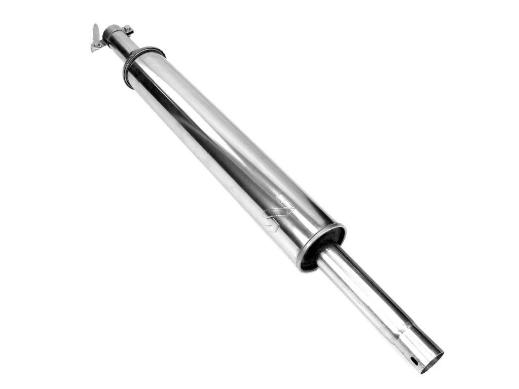 Tłumik okrągły 1040mm 5kg c-360 prosty inox waryński