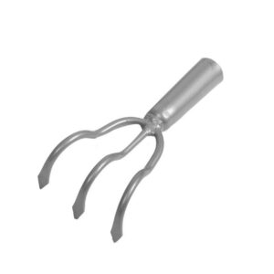 Pazurki metalowe 3 zębne do aeracji gleby mocowanie click teger