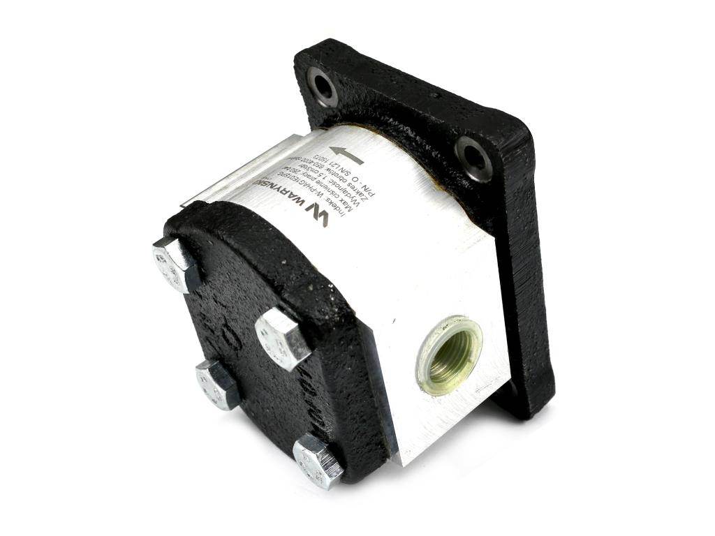 Pompa hydrauliczna zębata 1.5cm3 grupa 1 typ europejski wałek 18 przyłącza obustronnie gwinty wewnętrzne 3/8 obroty prawe max.260 bar waryński Pompa hydrauliczna zębata 1.5cm3 grupa 1 typ europejski wałek 18 przyłącza obustronnie gwinty wewnętrzne 3/8 obroty prawe max.260 bar waryński - obrazek 2