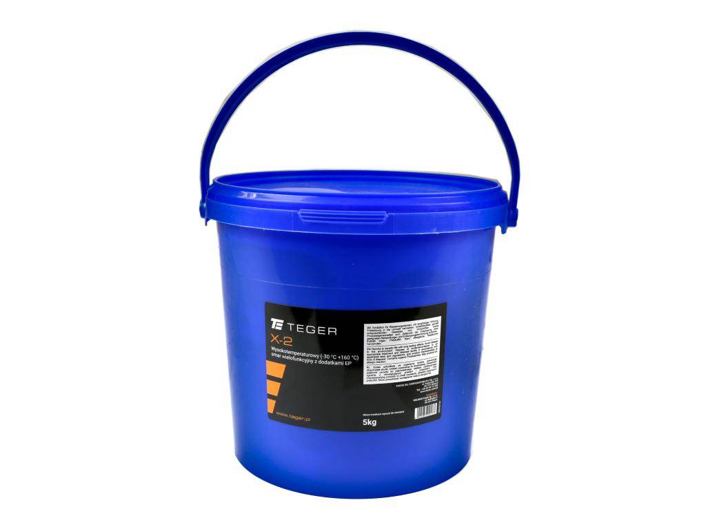 Smar wielofunkcyjny wysokotemperaturowy z dodatkami ep teger x-2opakowanie 5kg