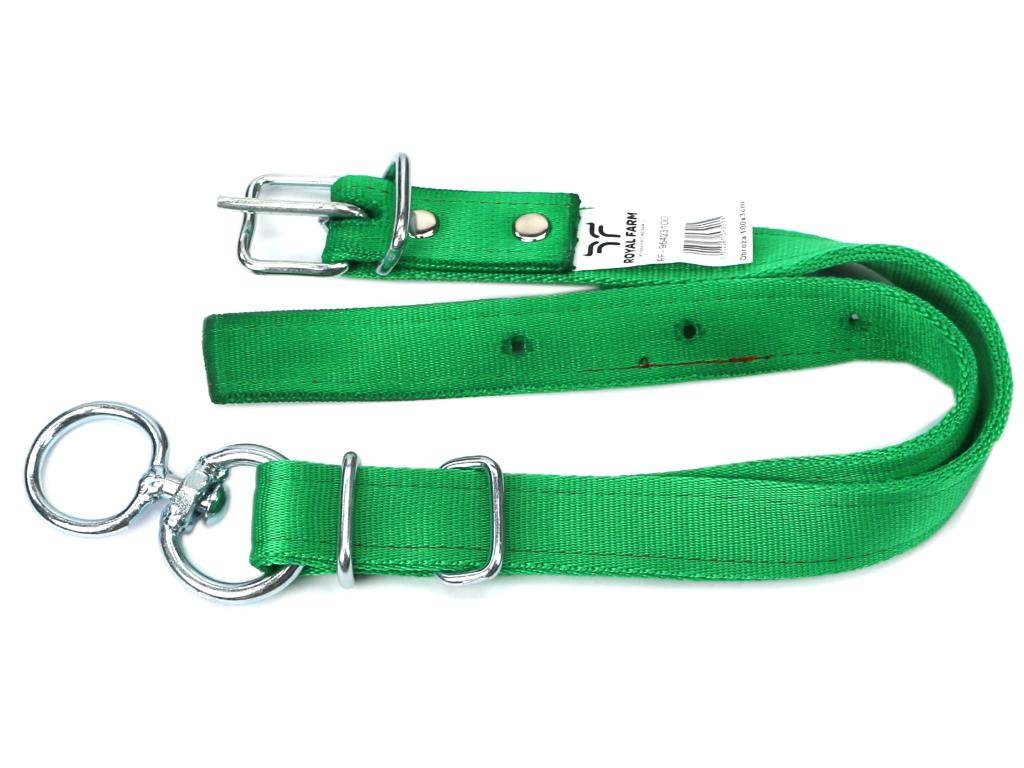 Obroża wąska60 cmx3 cm z okrętką royal farm Obroża wąska60 cmx3 cm z okrętką royal farm - obrazek 2