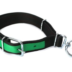 Obroża szeroka150 cmx5 cm z okrętką 10mm bykroyal farm