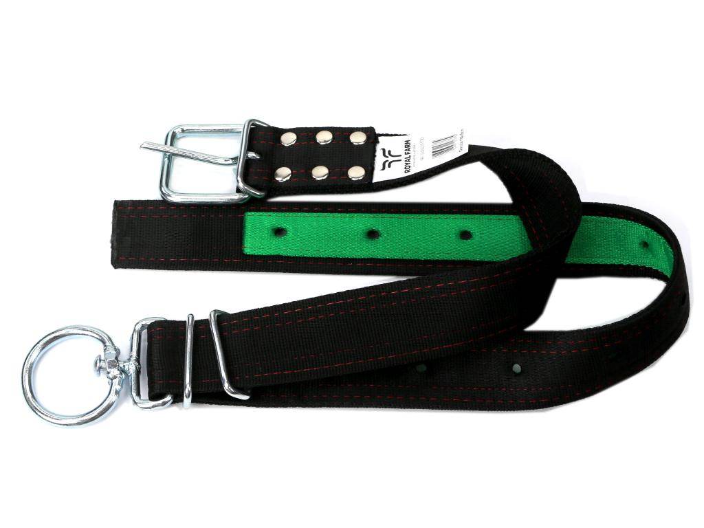 Obroża szeroka160 cmx5 cm z okrętką 10mm royal farm Obroża szeroka160 cmx5 cm z okrętką 10mm royal farm - obrazek 2