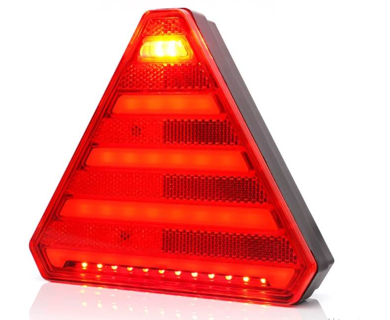 Lampa Zespolona Tylna Prawa W245 Dd Led 12/24v 5 Świateł Bez Oświetlenia