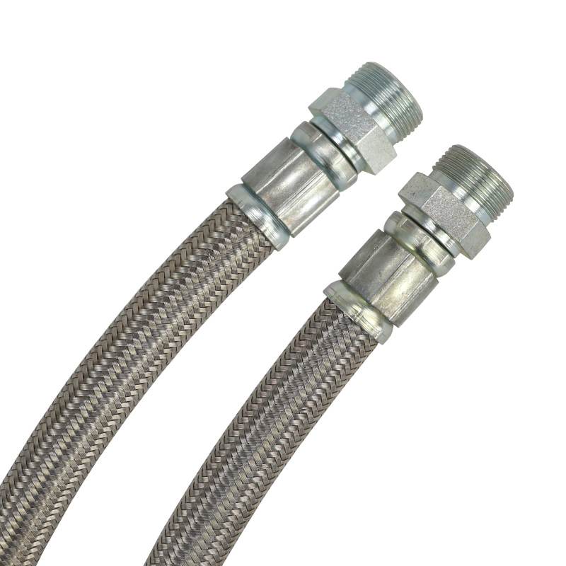 Przewód Wąż Teflonowy M22x1,5 L-400mm Sprężarki Man Prokom Przewód Wąż Teflonowy M22x1,5 L-400mm Sprężarki Man Prokom - obrazek 2