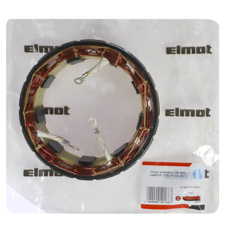 Stojan Alternatora 14v 50a G4663701 T-25 Mtz Elmot Stojan Alternatora 14v 50a G4663701 T-25 Mtz Elmot - obrazek 4