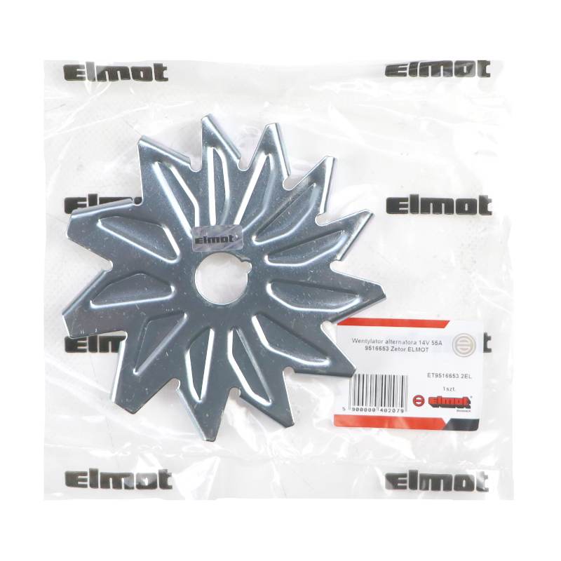 Wentylator Alternatora 14v 55a 9516653 Zetor Elmot Wentylator Alternatora 14v 55a 9516653 Zetor Elmot - obrazek 3