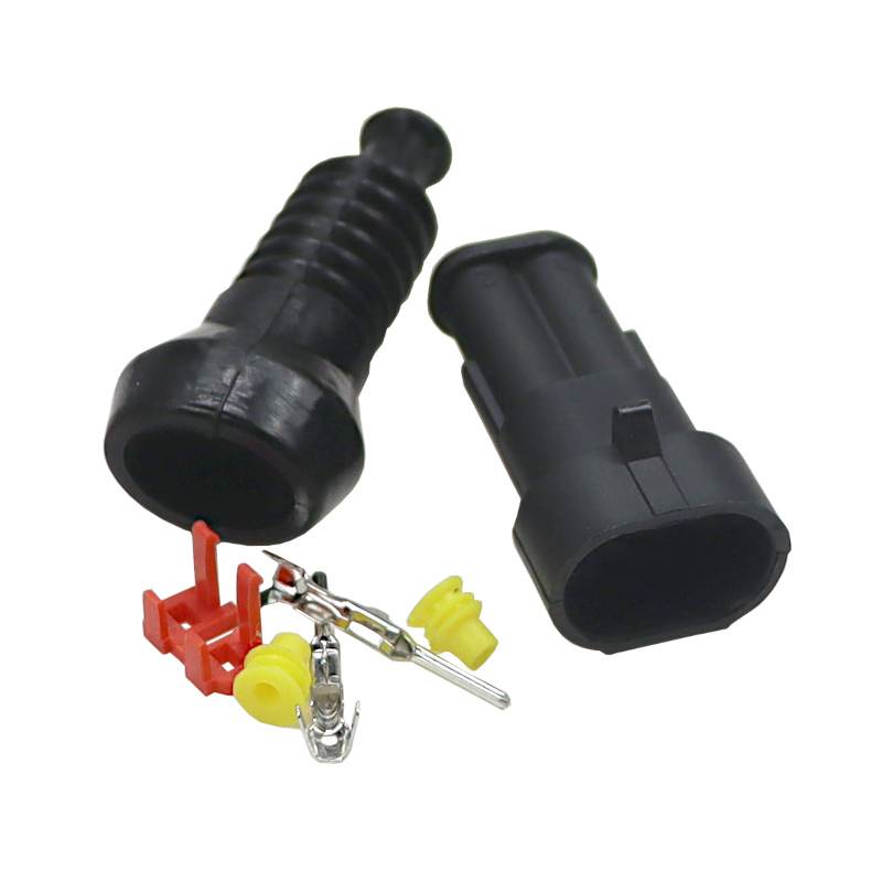 Złącze Amp Superseal 2-Krotne - Gniazdo Hermetyczne Premium Elmot Złącze Amp Superseal 2-Krotne - Gniazdo Hermetyczne Premium Elmot - obrazek 2