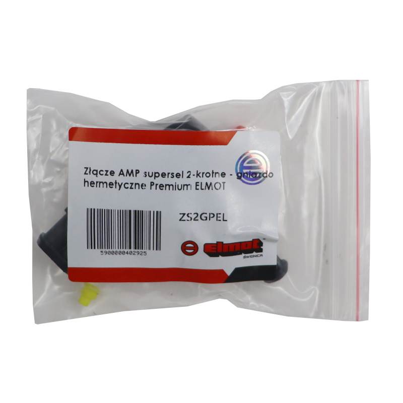 Złącze Amp Superseal 2-Krotne - Gniazdo Hermetyczne Premium Elmot Złącze Amp Superseal 2-Krotne - Gniazdo Hermetyczne Premium Elmot - obrazek 3