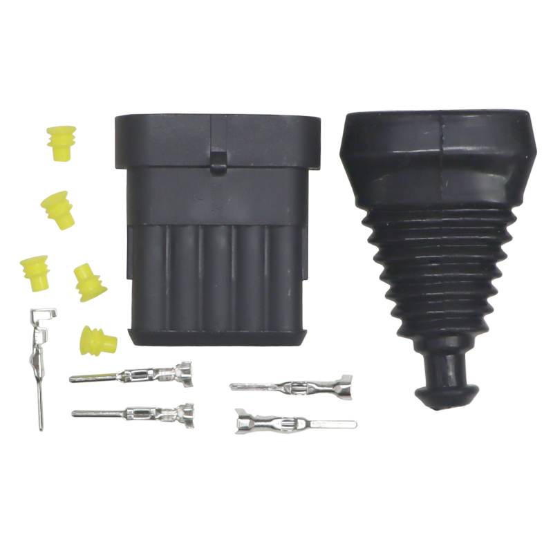 Złącze Amp Superseal 5-Krotne - Gniazdo Hermetyczne Premium Elmot