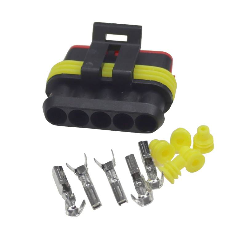 Złącze Amp Superseal 5-Krotne - Wtyk Hermetyczne Premium Elmot Złącze Amp Superseal 5-Krotne - Wtyk Hermetyczne Premium Elmot - obrazek 2