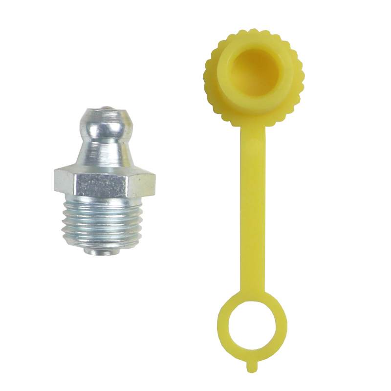 Komplet Smarowniczek M10x1 10szt Osłona Smarowniczki Żółta Pzl Hydral Komplet Smarowniczek M10x1 10szt Osłona Smarowniczki Żółta Pzl Hydral - obrazek 2