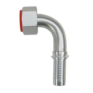 Końcówka Zakucie Hydrauliczne Dkos 90° Dn25 30s M42x2 Ciężka Premium Hydral