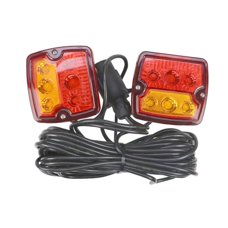 Instalacja Zestaw Oświetlenia Z Magnesami 7m 12v Kabel 1mm Lampa Led