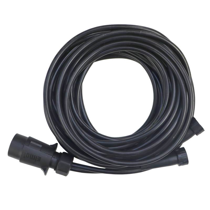 Instalacja Elektryczna Przyczepki 7m Wtyczka 7pin Bajonet 5pin Kabel 1mm