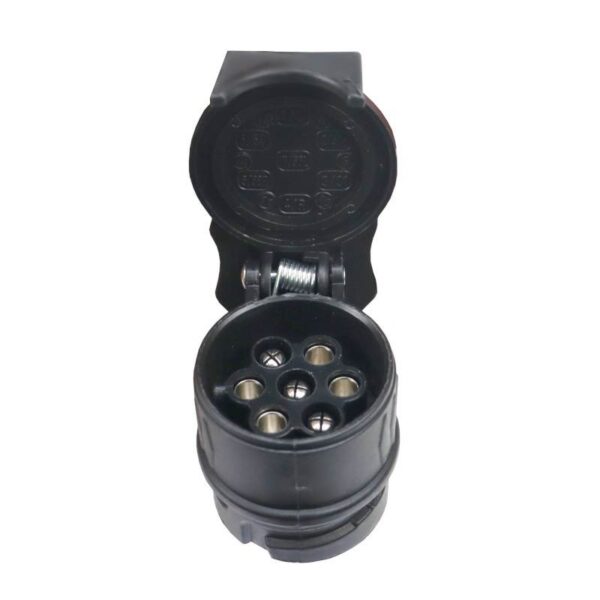 Adapter Przejściówka Gniazda Złącza 13/7 12v Wtyki Niklowane Premium Elmot - obrazek 2