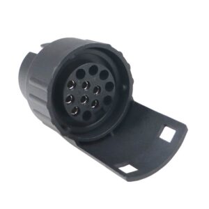 Adapter Przejściówka Gniazda Złącza 7/13 12v Wtyki Niklowane Premium Elmot