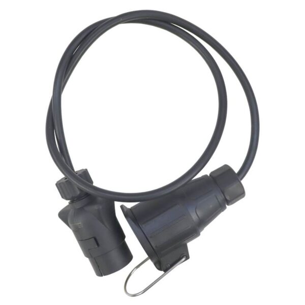 Adapter Przejściówka Gniazda Złącza Kablowy 7/13 12v Długość 1,0m Elmot - obrazek 2