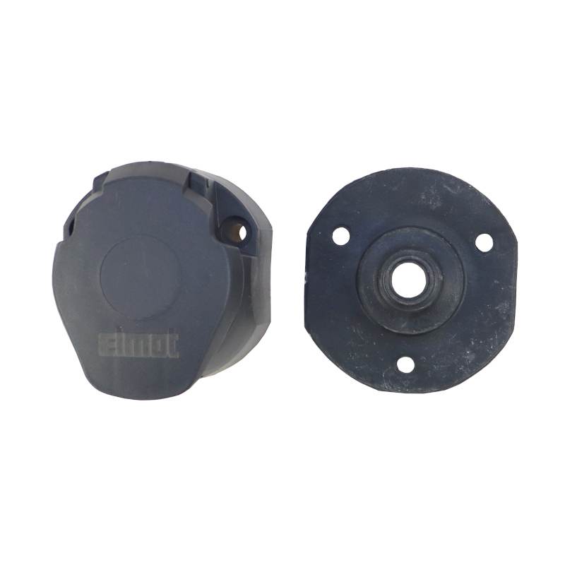 Gniazdo 12v 13-Pin Z Podkładką Gumową Wtyki Niklowane Premium Elmot