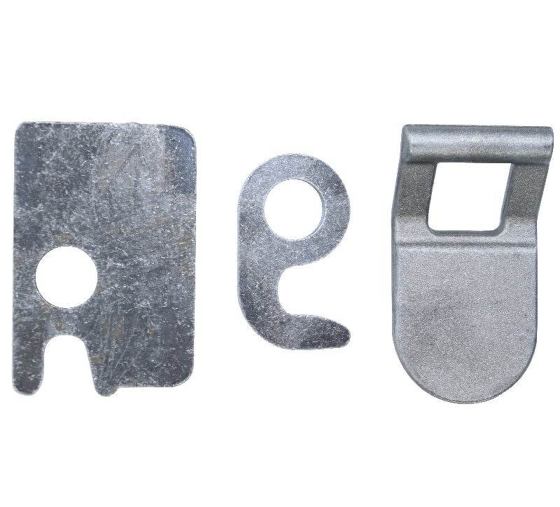 Zawias dolny burty bocznej kompletny zawias+hak+rygiel Przyczepa