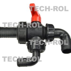 Zawór kulowy 3 drożny fi-32mm Opryskiwacz AP25ZK232 Agroplast