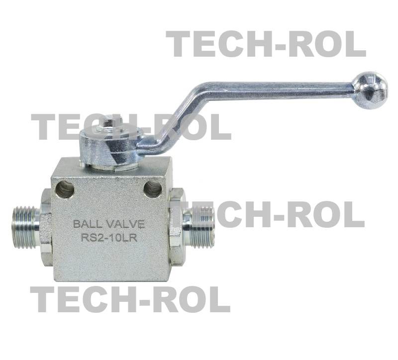 Zawór kulowy dwudrożny M16x1,5 przepływ: 20 litrów / minutę