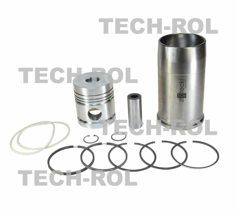 Zestaw naprawczy silnika D240 5 - pierścieniowy tuleja fi - 110 mm tłok