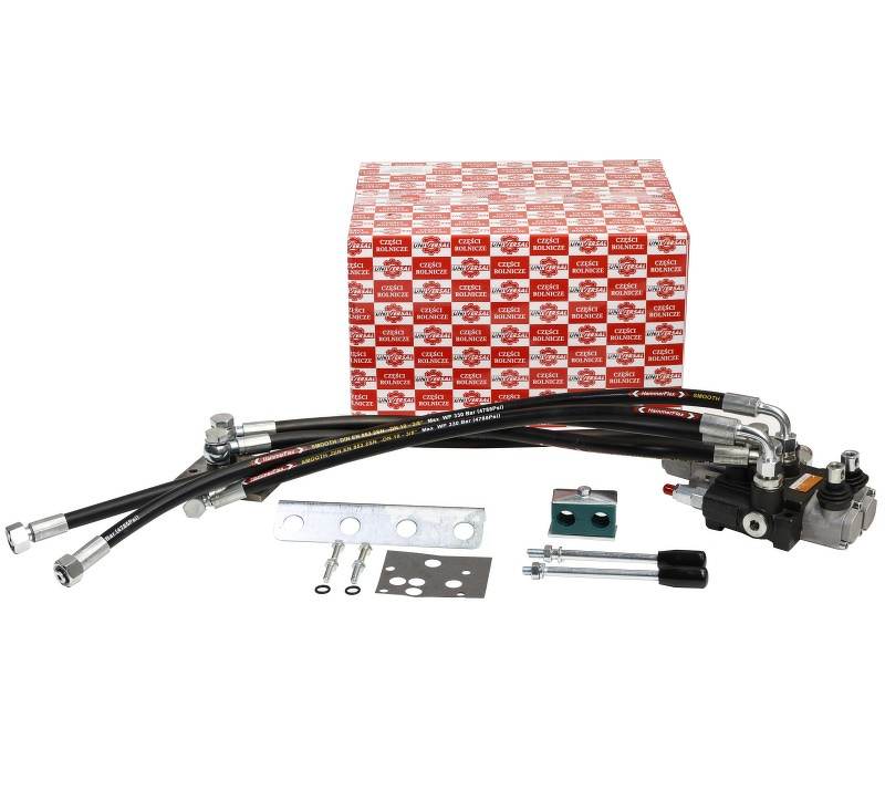 Zestaw zewnętrznego rozdzielacza dwusekcyjny 1-sekcja pływająca