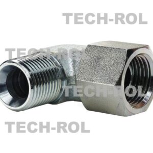 Złącze hydrauliczne kątowe 90 gwint calowy 1/2 cala x 1/2 cala BSP