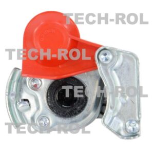 Złącze powietrza miękkie z zaworem, gwint M22 x 1,5, czerwone, Przyczepa 87150200 Wabco