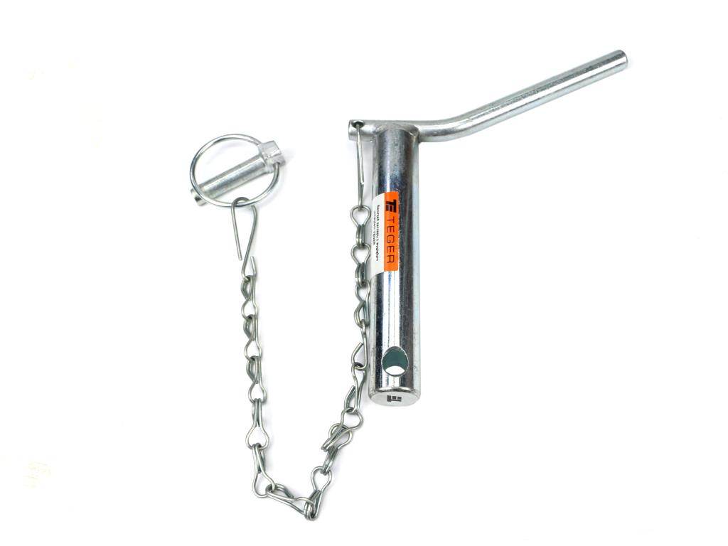 Sworzeń zaczepu z wygiętym uchwytem 19x130 teger Sworzeń zaczepu z wygiętym uchwytem 19x130 teger - obrazek 2