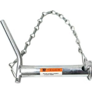 Sworzeń zaczepu z wygiętym uchwytem 25x175 teger