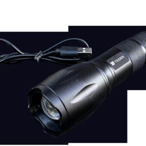 Latarka uniwersalna ładowana usb z funkcją power bank 2200mah xps 300 lm teger