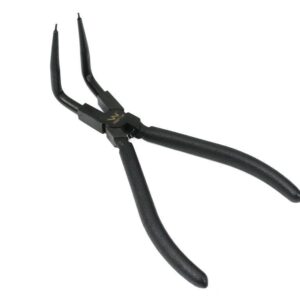 Specjalistyczne szczypce z długimi szczękami do pierścieni osadczych 8" wewnętrzne wygięte waryński