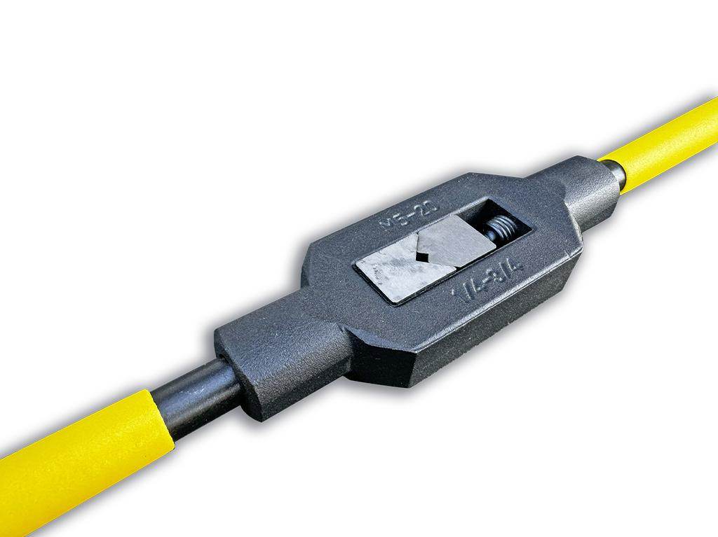 Uchwyt wzmocniony do gwintowników ręcznych m5-m20 5/32-1/2 waryński Uchwyt wzmocniony do gwintowników ręcznych m5-m20 5/32-1/2 waryński - obrazek 2