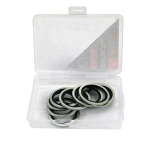 Podkładka metalowo gumowa z prowadzeniem bsp 1" teger 10szt