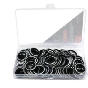 Podkładka metalowo gumowa z prowadzeniem m20 teger 100szt