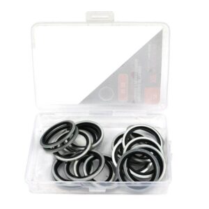 Podkładka metalowo gumowa z prowadzeniem m30 teger 20szt