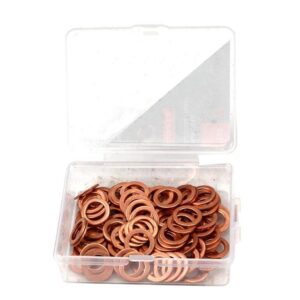 Podkładka. uszczelka miedziana 8x12x0.8 teger 100szt