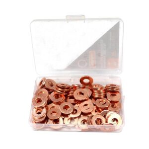 Podkładka. uszczelka miedziana wtryskiwacza 9x20x2 teger 100szt